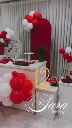 Decoração aniversári