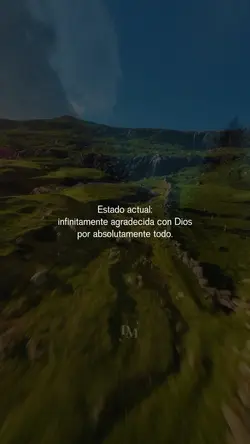 Agradecido con Dios.