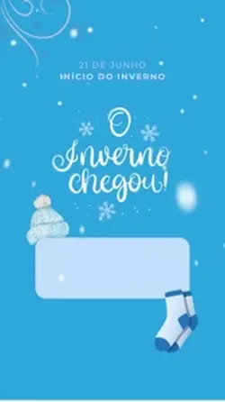 Inverno chegou