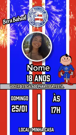 Convite Bahia FC