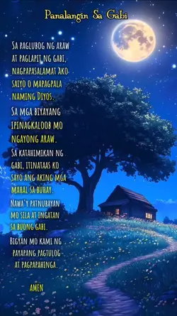 Panalangin Sa Gabi 
