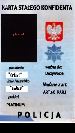 karta konfidenta 