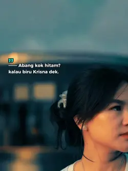 Abang kok hitam?

ka