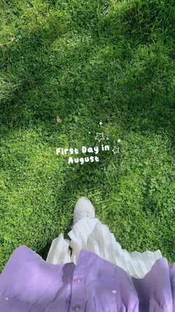 First day in August