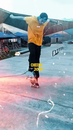 cheers to skaters 