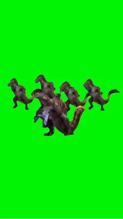 Dinosaurier dancing