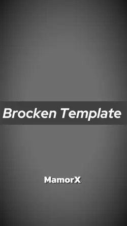 Broken Template 