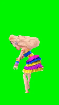 climbed up barbie