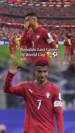 Ronaldo last game of