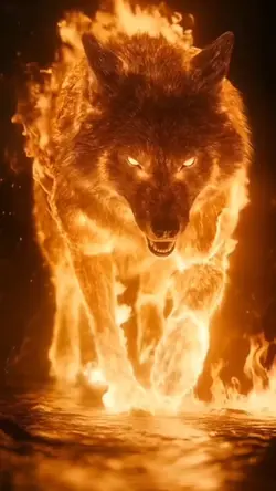 Feuerwolf, Frau 