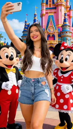 Selfie Mickey e Minnie