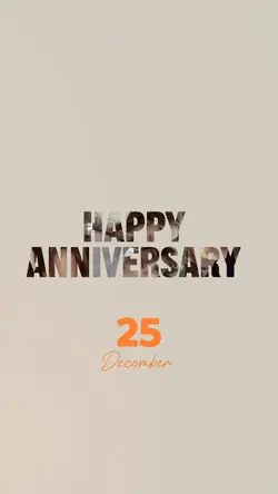 anniversary 25 dec