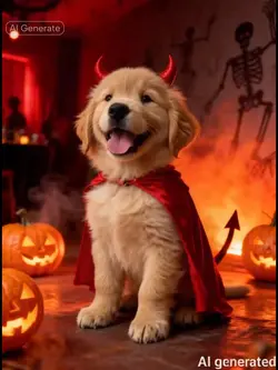 Devil dog costume