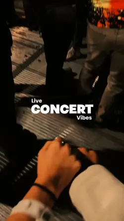 Live concert vibes