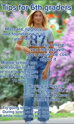 Tips for 6th graders