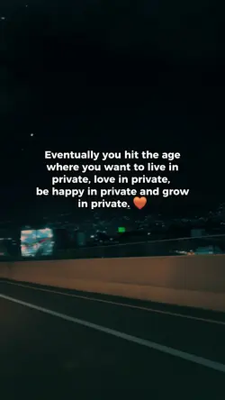 Private life
