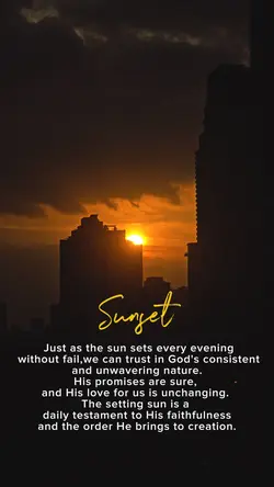 Sunset