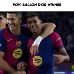 Ballon D’or winner 