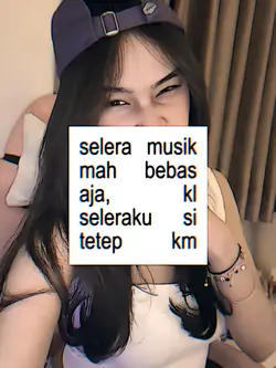 selera musik mah 