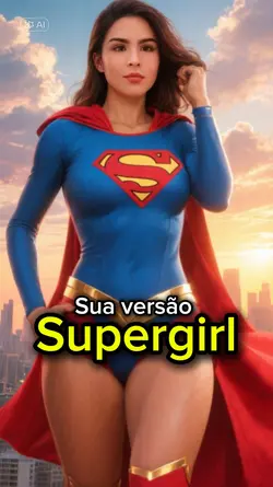 Sua versão Supergirl
