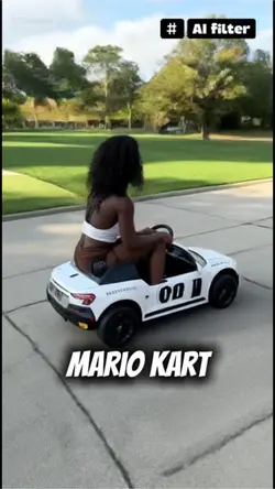 Mario kart filter