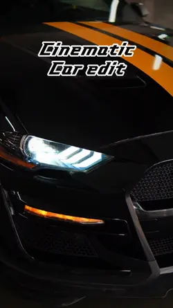 cinematic car