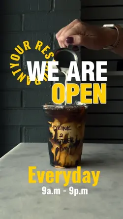 We Are Open