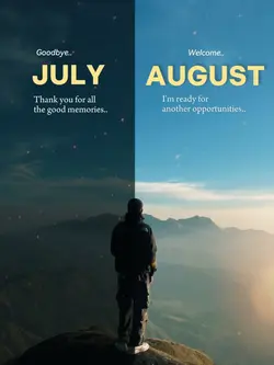 goodbye July..