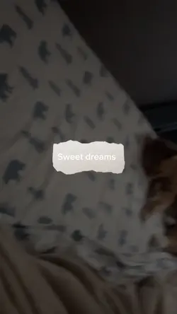 Sweet dreams