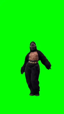 Funny Gorilla dance 