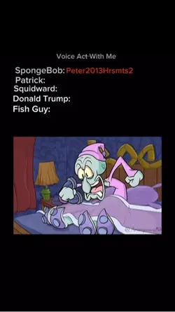 Voice act as patrick