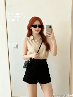 ai mirror selfie