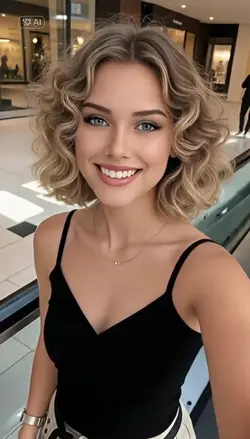 Curly bob 