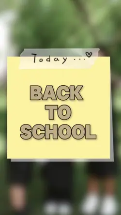 Back To School