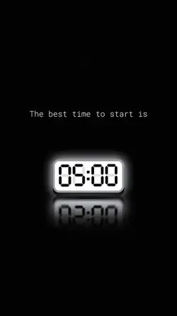 Time to start 