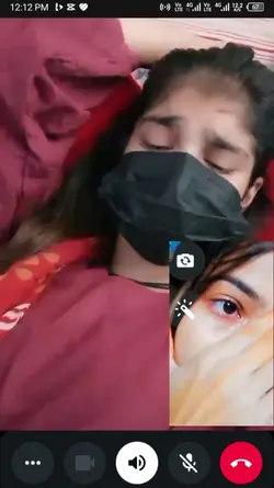 sad video call
