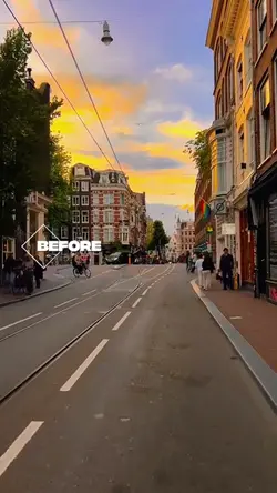before after