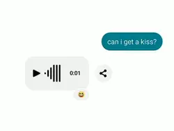Can I get a kiss?