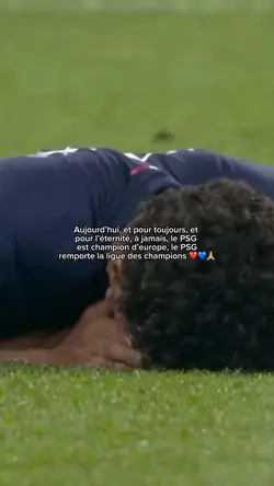 Enfin champions❤️💙🙏