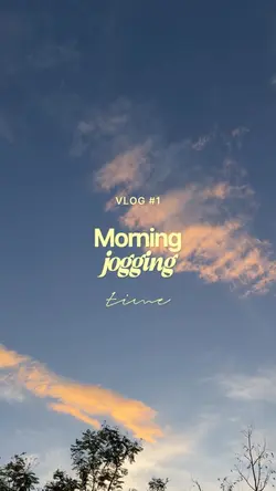 Jogging Time 👟🌳