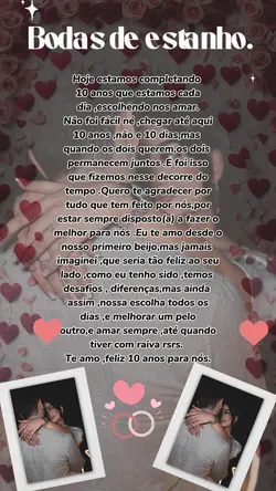 10 anos juntos