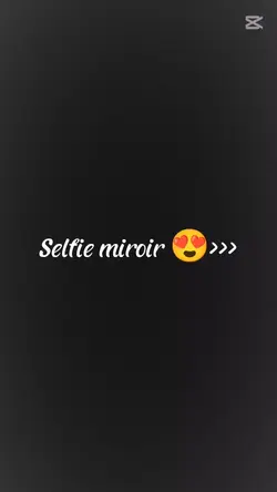 selfie miroir 
