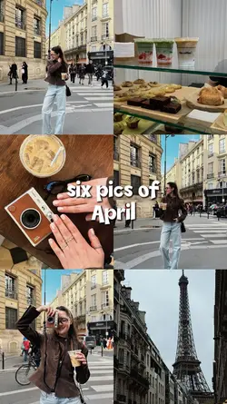 six pics of april