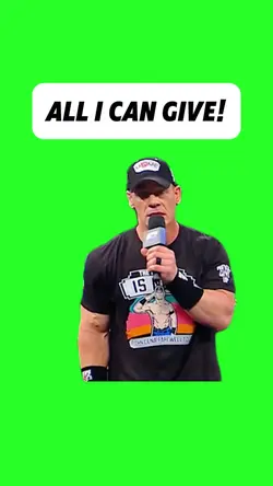 All I Can Give!