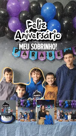 Aniversário sobrinho