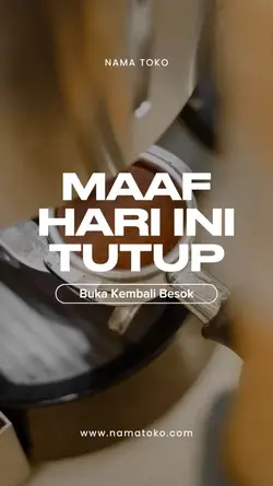 story : toko tutup