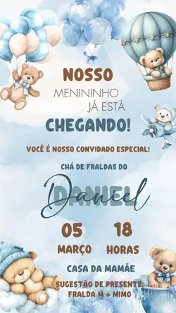 Chá de fraldas 