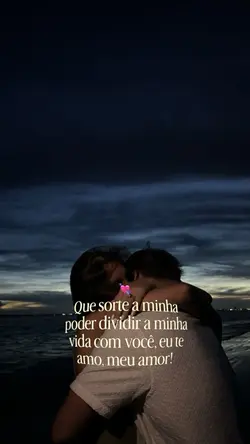 sorte a minha…