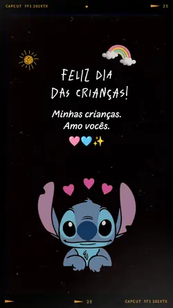 Feliz Dia das crianç
