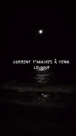 Tenir le coup...